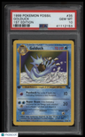 1999 Pokemon Fossil Golduck 1st Edition PSA 10