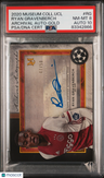 2020 Topps Museum Collection Uefa CL Archival Auto Ryan Gravenberch Gold PSA 8