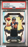 2023 Panini Prizm Premier Jerseys Cj Stroud PSA 9
