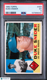 1960 Topps Duke Snider PSA 5