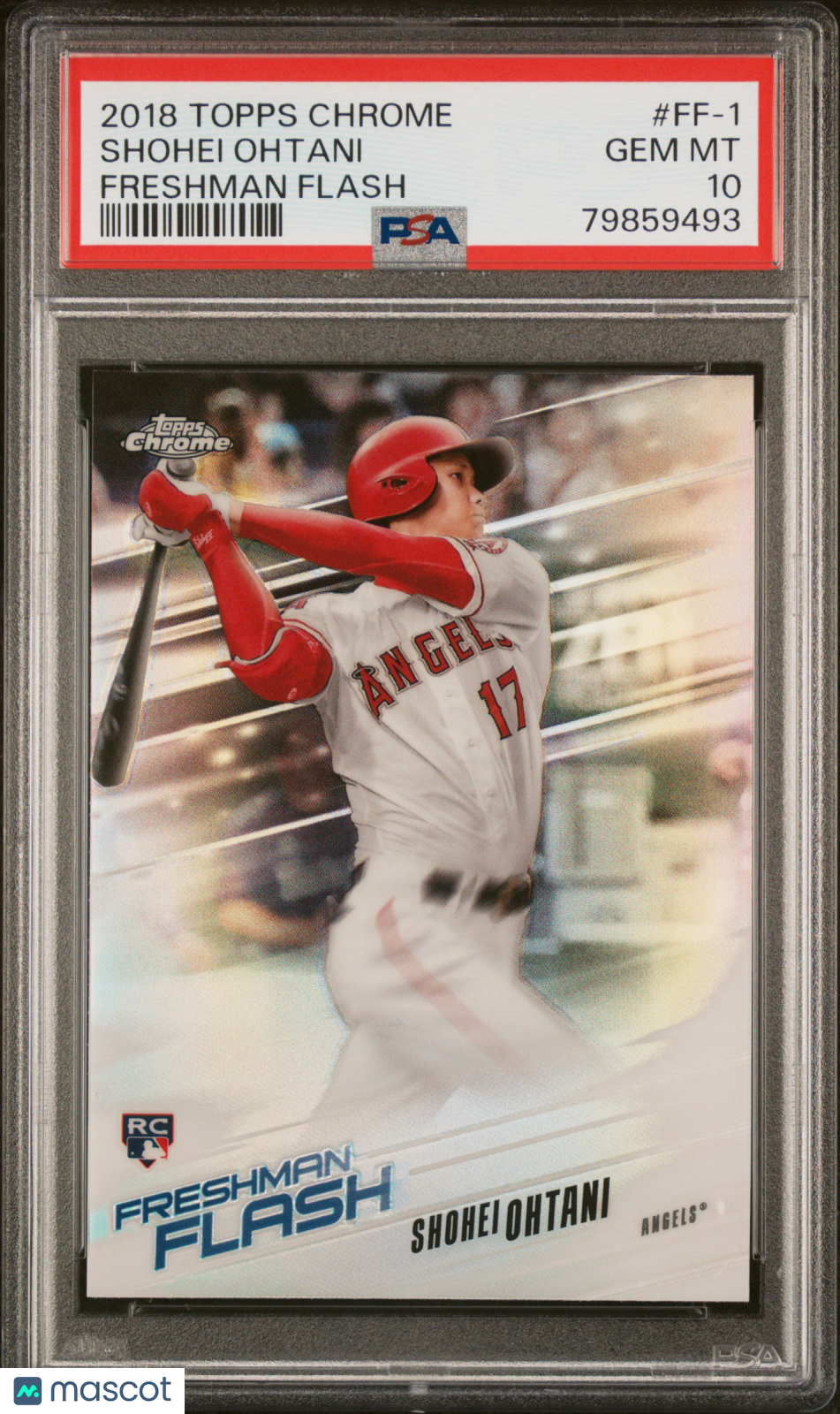 2018 Topps Chrome Freshman Flash Shohei Ohtani Freshman Flash PSA 10