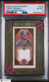 2025 Topps Allen & Ginter Mini Framed Relics Corey Seager PSA 6