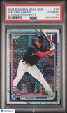 2024 Bowman Mega Box Chrome Prospects Walker Jenkins PSA 10