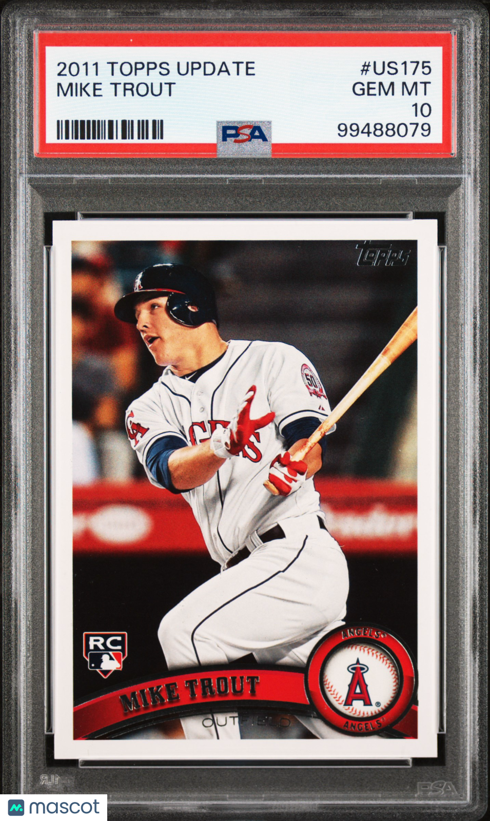 2011 Topps Update Mike Trout PSA 10 99488079