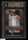 2003-04 Upper Deck Rookie Exclusives LeBron James BGS 9.5