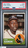 1963 Topps Hank Aaron PSA 6.5