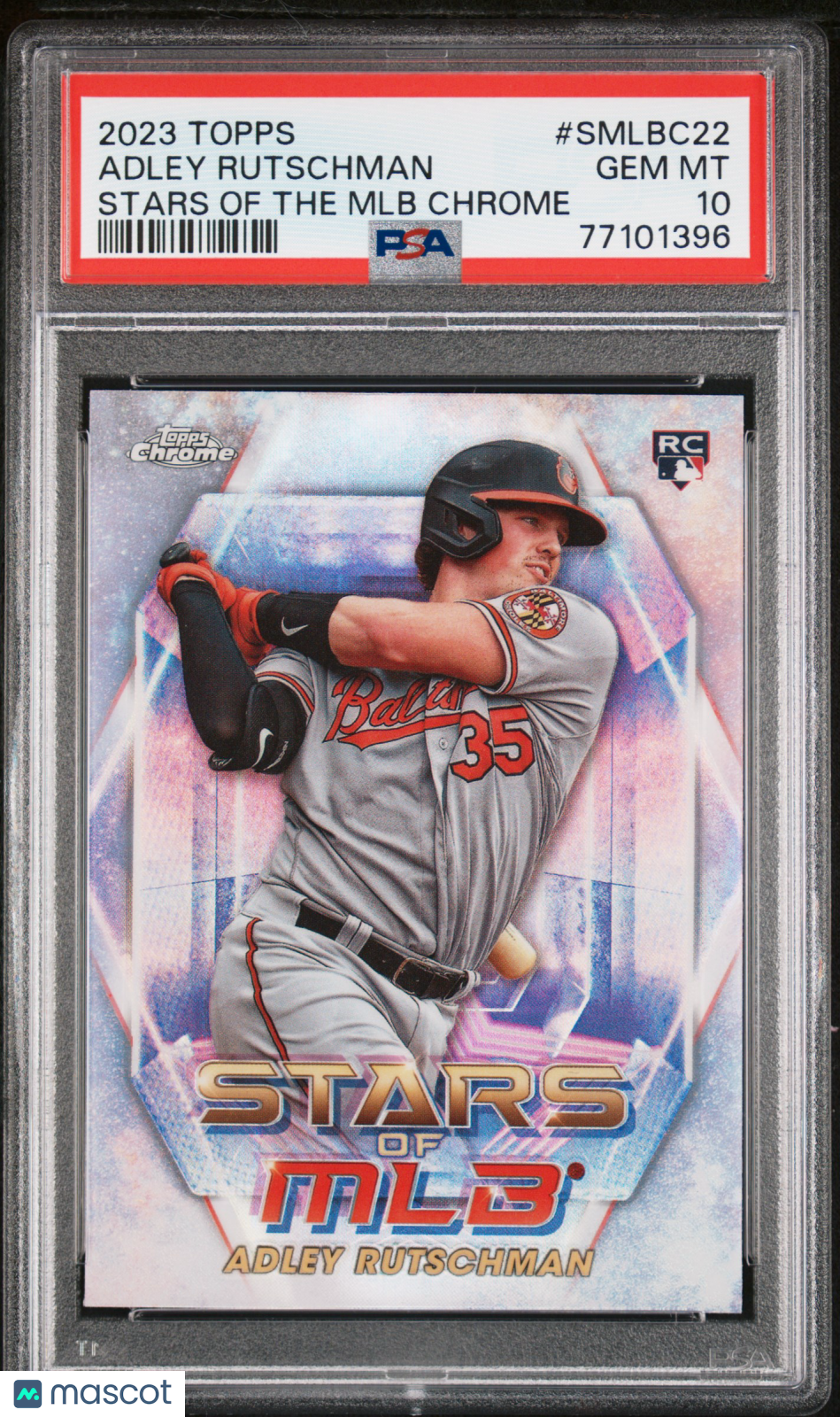 2023 Topps Stars Of The Mlb Chrome Adley Rutschman PSA 10