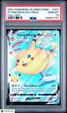 2021 Pokemon Celebrations Flying Pikachu Vmax Full Art PSA 10