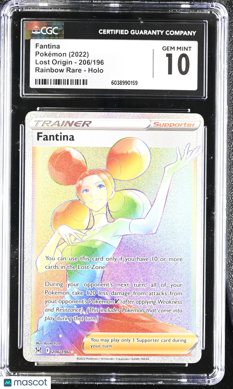 2022 Lost Origin Fantina CGC 10