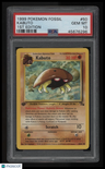 1999 Pokemon Fossil Kabuto 1st Edition PSA 10