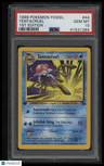 1999 Pokemon Fossil Tentacruel 1st Edition PSA 10