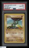 1999 Pokemon Game Machop 1st Edition PSA 10