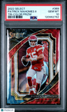 2022 Panini Select Patrick Mahomes Ii Tri-Color Prizm PSA 10