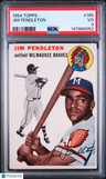 1954 Topps Jim Pendleton PSA 3