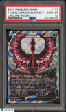 2021 Pokemon Sword & Shield Chilling Reign Fa/Galarian Moltres V PSA 10