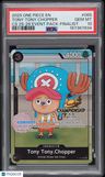 2025 One Piece Champ 2025-26 Event Pack Tony Tony Chopper Cs Finalist PSA 10