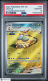 2024 Pokemon Tef En-Temporal Forces Grotle Illustration Rare PSA 10