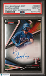 2022 Bowman'S Best Best Of 2022 Autographs Dustin Harris PSA 10