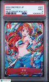 2024 One Piece Japanese Premium Booster -The Best- Storage Box Set Nami PSA 9