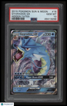 2019 Pokemon Sun & Moon Hidden Fates Gyarados Gx Hidden Fates PSA 10