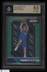 2018-19 Panini Prizm Prizms Green Luka Doncic BGS 9.5