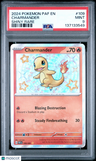 2024 Pokemon Paf En-Paldean Fates Charmander Shiny Rare PSA 9