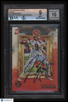 2020 Gridiron Kings Green Joe Burrow Auto + Inscription BGS 9.0