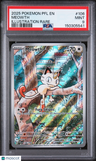 2025 Pokemon Pfl En-Phantasmal Flames Meowth Illustration Rare PSA 9