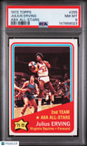 1972 Topps Julius Erving Aba All-Stars PSA 8