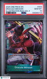 2025 One Piece Promos Dracule Mihawk Illustration Box Vol.4 PSA 10