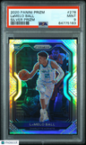 2020 Panini Prizm Lamelo Ball Silver Prizm PSA 9