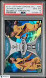 2019 Topps Chrome Uefa Champ League Teammate Sen. L.Suarez/L.Messi PSA 10