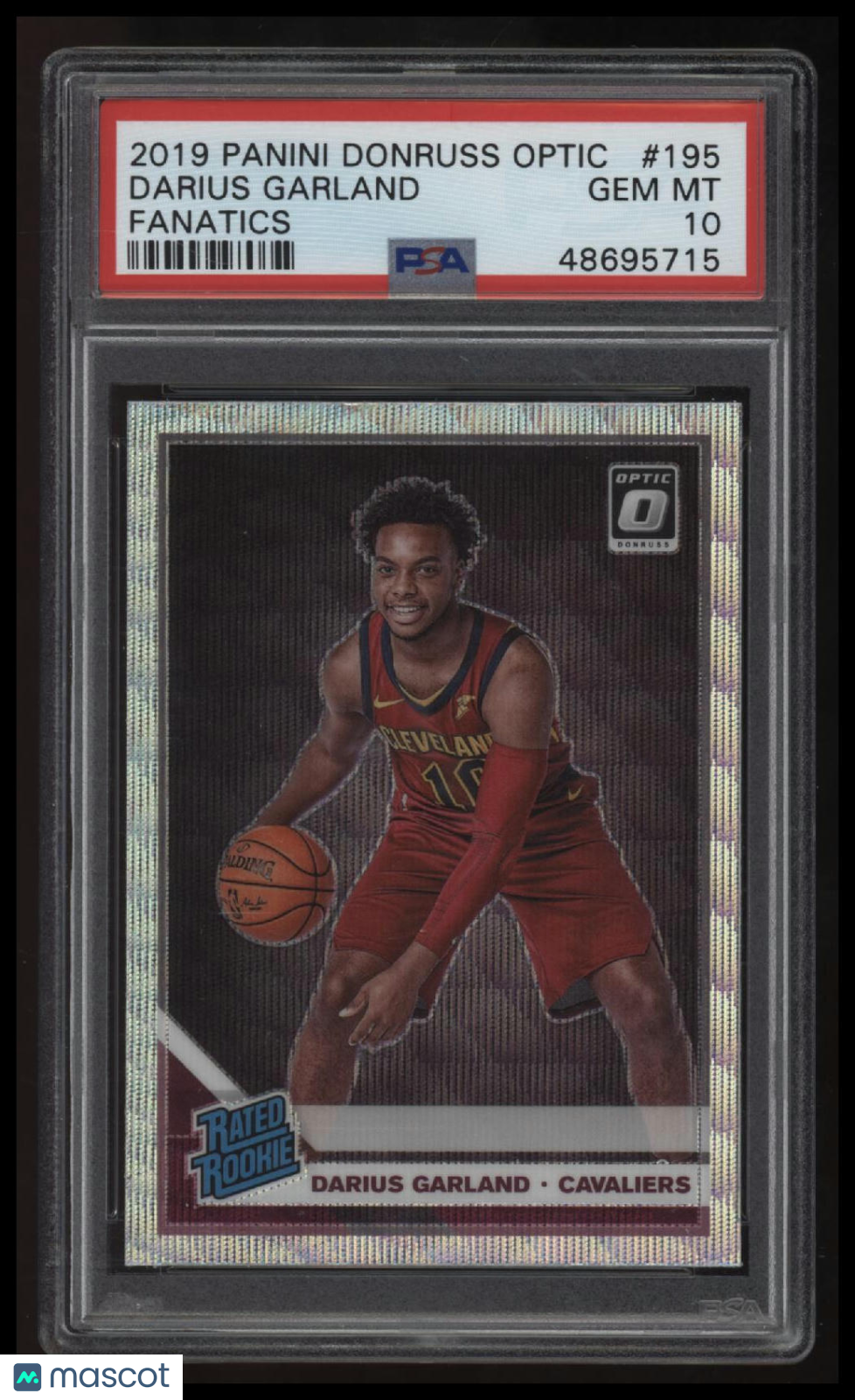 2019 Panini Donruss Optic Darius Garland Fanatics PSA 10