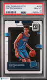 2022 Panini Donruss Optic Chet Holmgren PSA 10