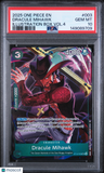 2025 One Piece Promos Dracule Mihawk Illustration Box Vol.4 PSA 10