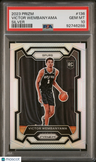 2023 Panini Prizm Victor Wembanyama Silver Prizm PSA 10