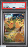 2025 Pokemon Simplified Chinese 151 C-Collection 151 Pikachu Art Rare PSA 9