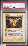 1999 Pokemon Game Zapdos-Holo 1st Edition PSA 6