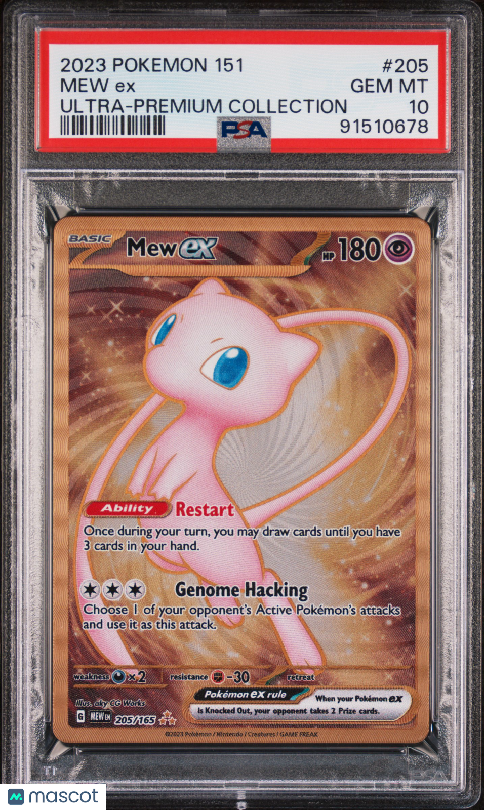 2023 Pokemon 151 Ultra-Premium Collection Mew Ex PSA 10 91510678