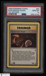 1999 Pokemon Fossil Mysterious Fossil 1st Edition PSA 10