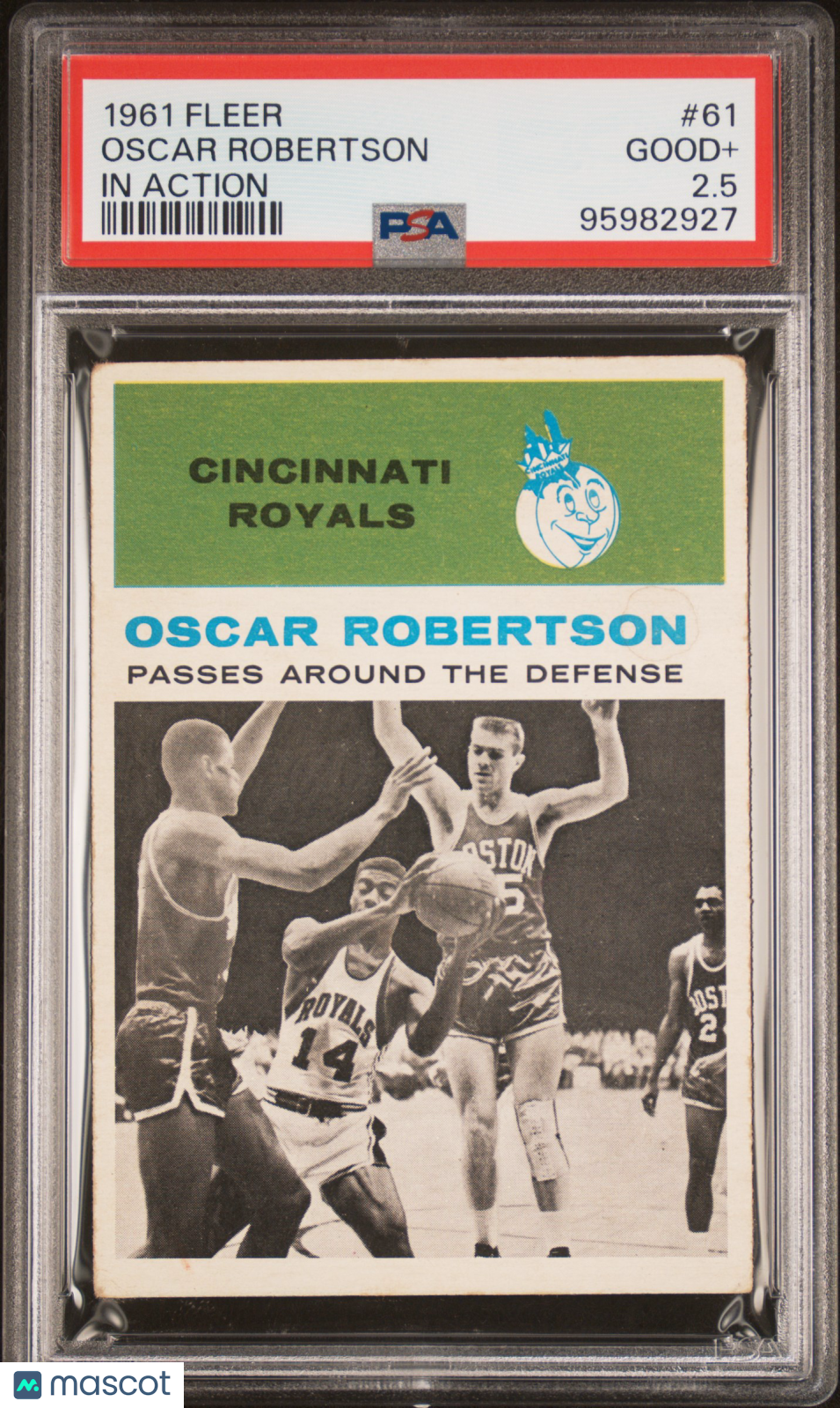 1961 Fleer Oscar Robertson In Action PSA 2.5