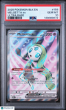 2025 Pokemon Blk En-Black Bolt Meloetta Ex Ultra Rare PSA 10