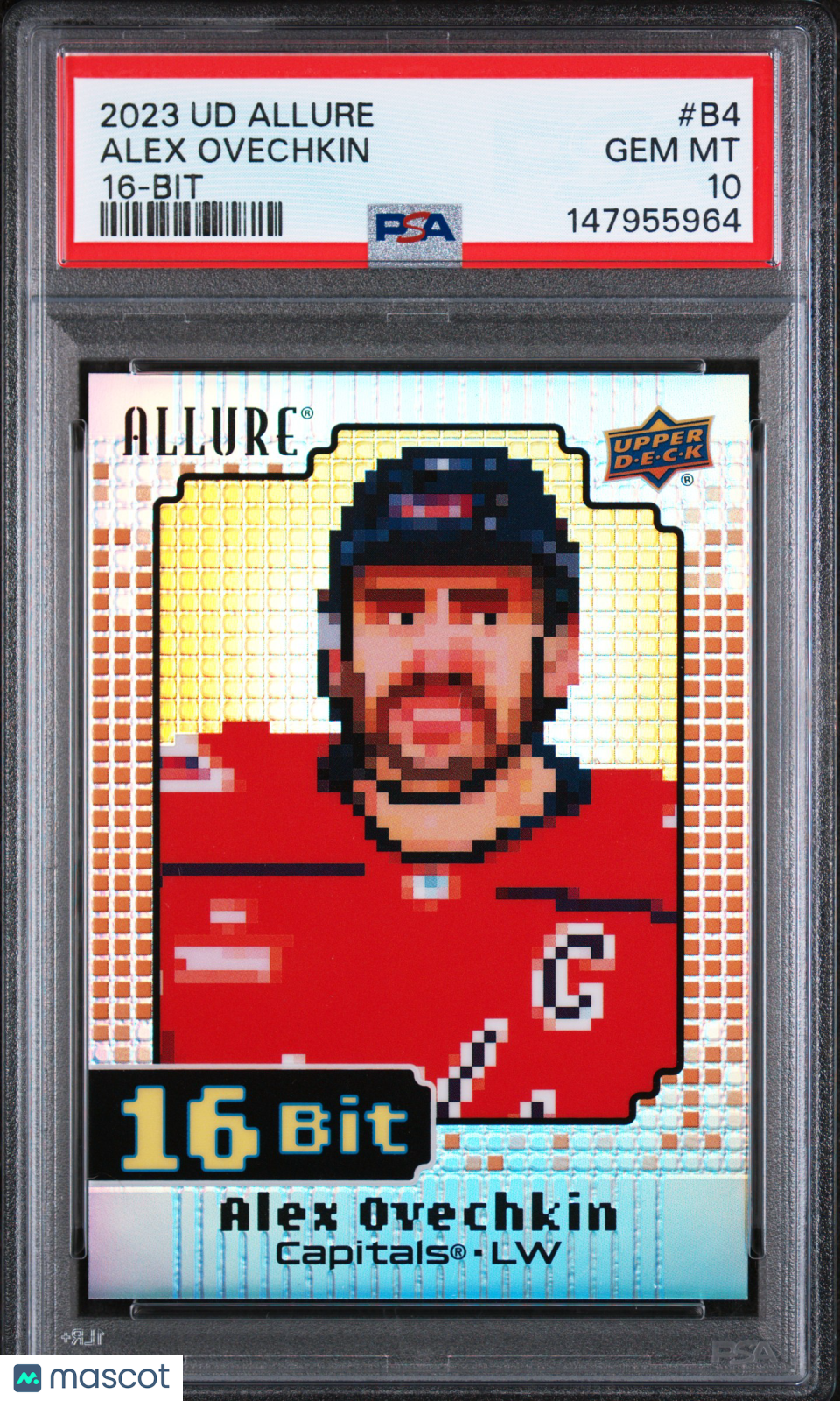 2023 Upper Deck Allure 16-Bit Alex Ovechkin PSA 10
