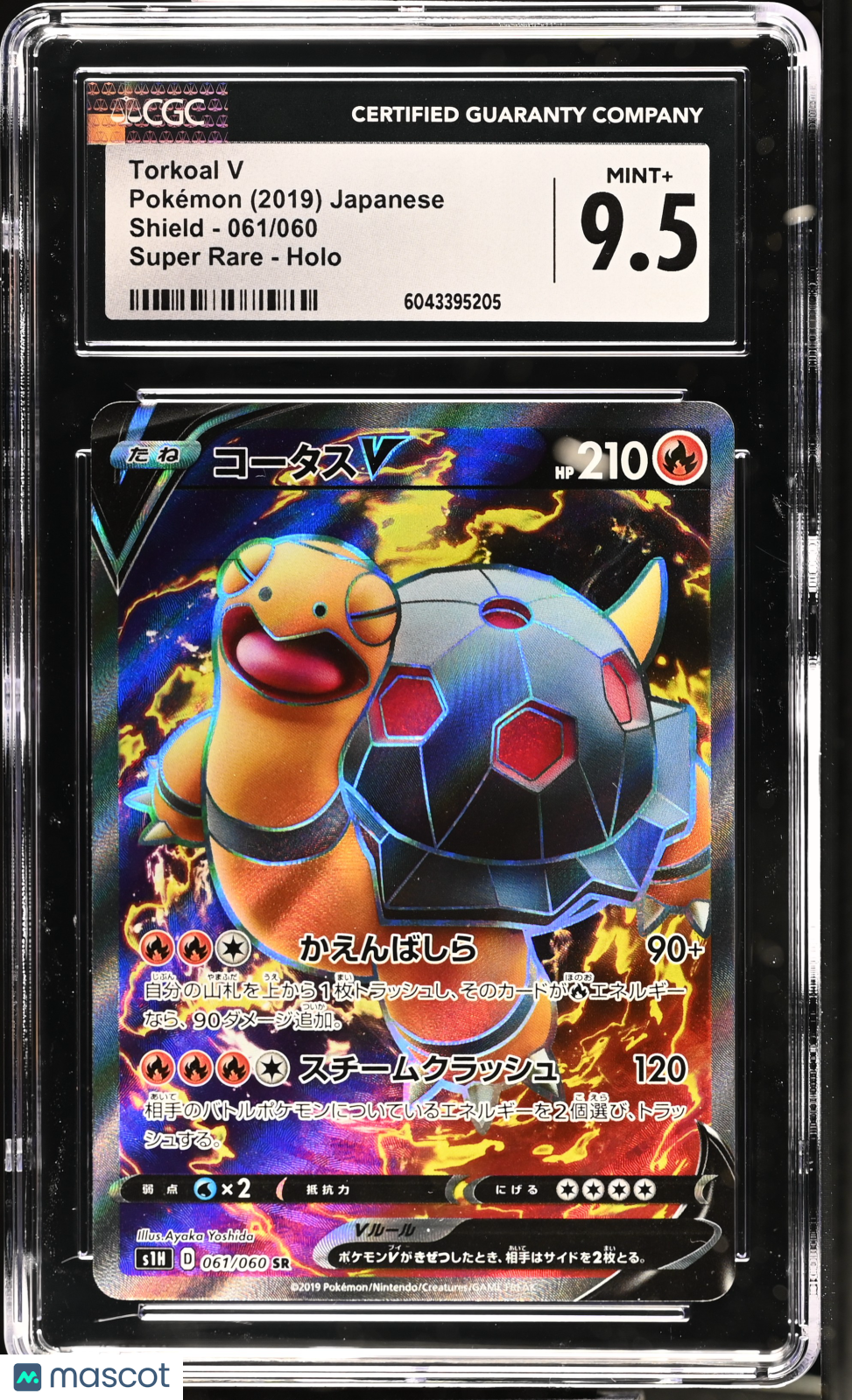 2019 Shield Torkoal V CGC 9.5