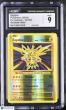 2016 Evolutions Zapdos Reverse Holo CGC 9