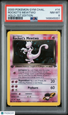 2000 Pokemon Gym Challenge Rocket'S Mewtwo Holo-1st Edition PSA 8