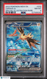 2023 Pokemon Mew En-151 Zapdos Ex Special Illustration Rare PSA 8