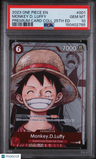 2023 One Piece Premium Card Collection 25th Edition Monkey D. Luffy PSA 10