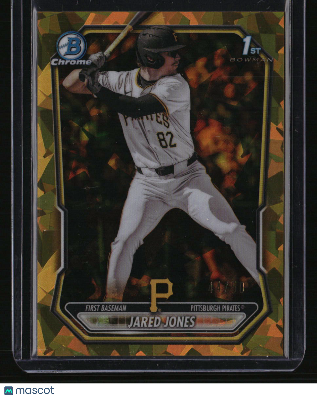 2026 Bowman Sapphire Edition Jared Jones Gold #/50