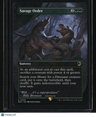 Universes Beyond: Jurassic World Collection Savage Order (Borderless)